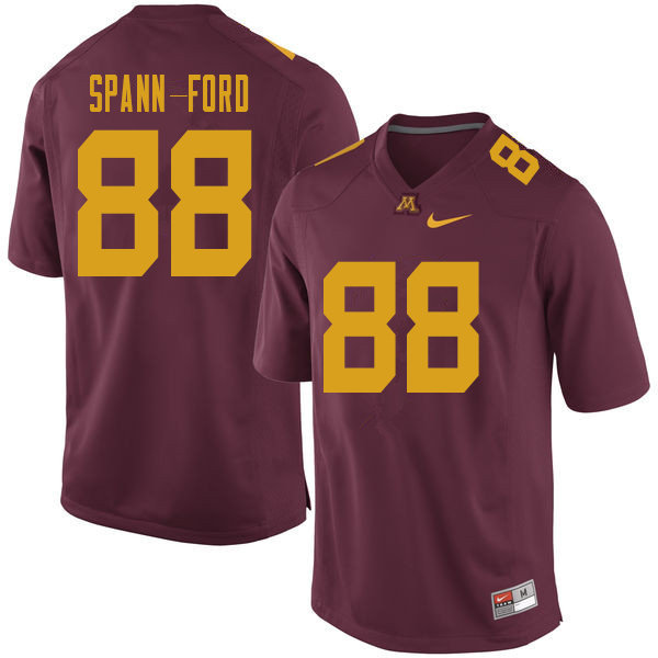 Men #88 Brevyn Spann-Ford Minnesota Golden Gophers College Football Jerseys Sale-Maroon